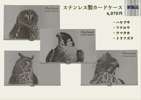 Raptorsシリーズ・ステンレス製品 カードケース